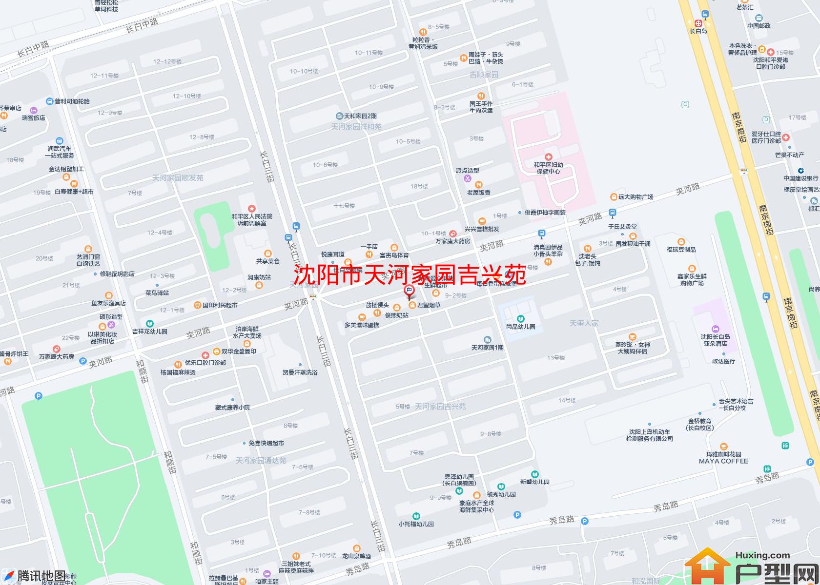天河家园吉兴苑小区 - 户型网