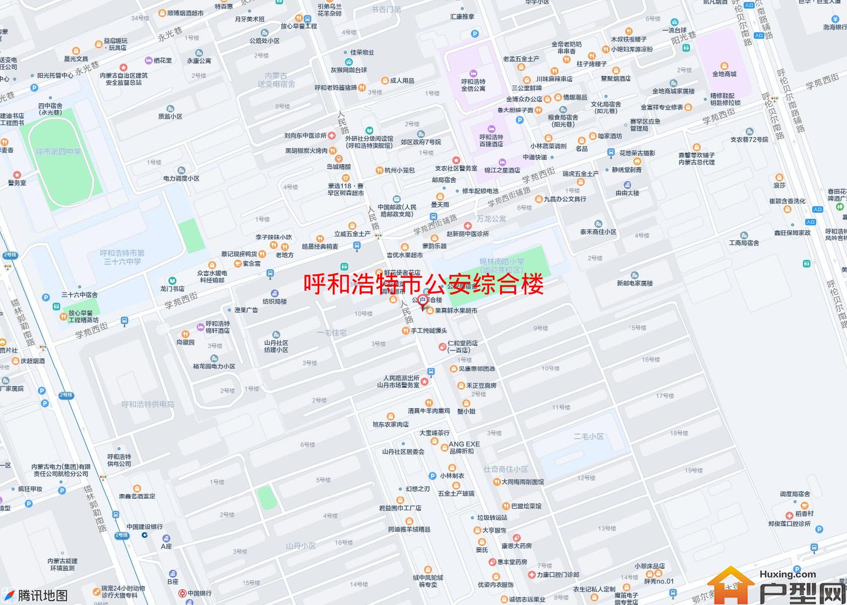 公安综合楼小区 - 户型网