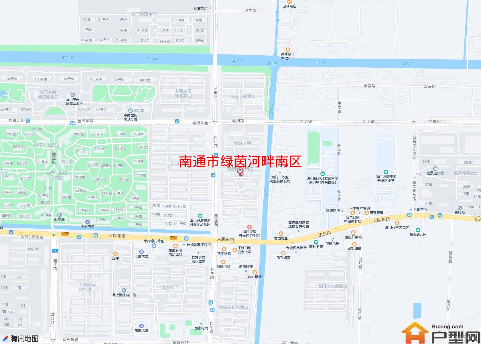 绿茵河畔南区小区 - 户型网