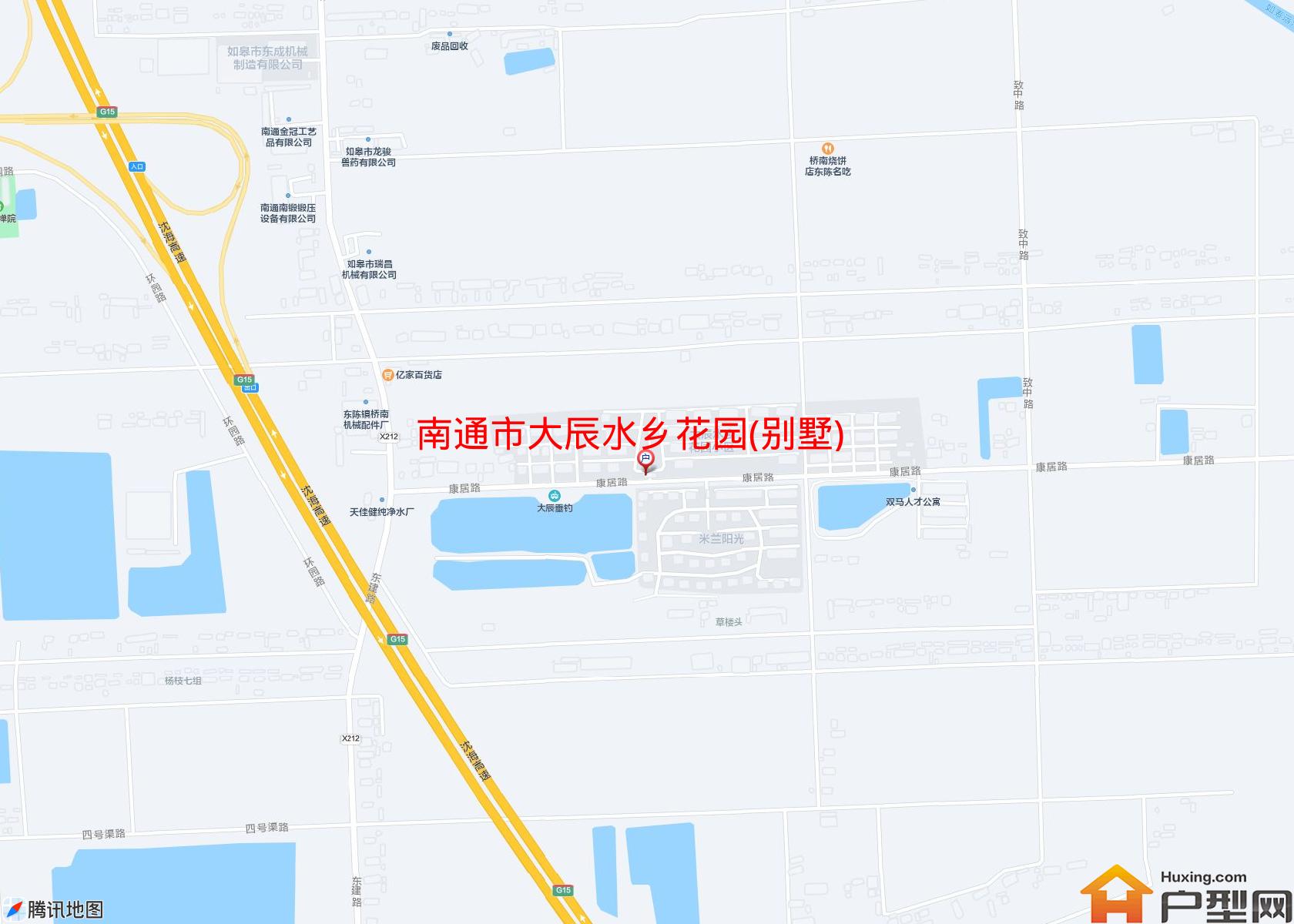 大辰水乡花园(别墅)小区 - 户型网