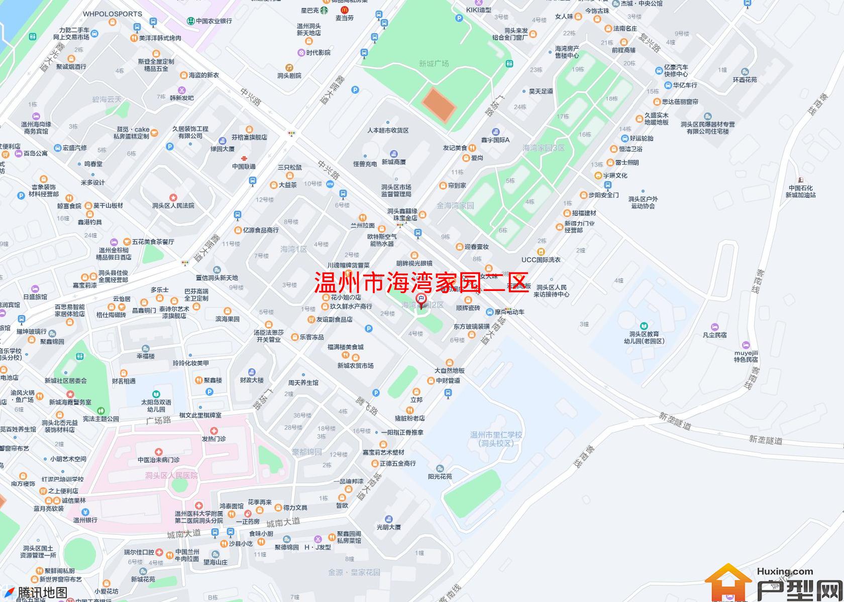 海湾家园二区小区 - 户型网