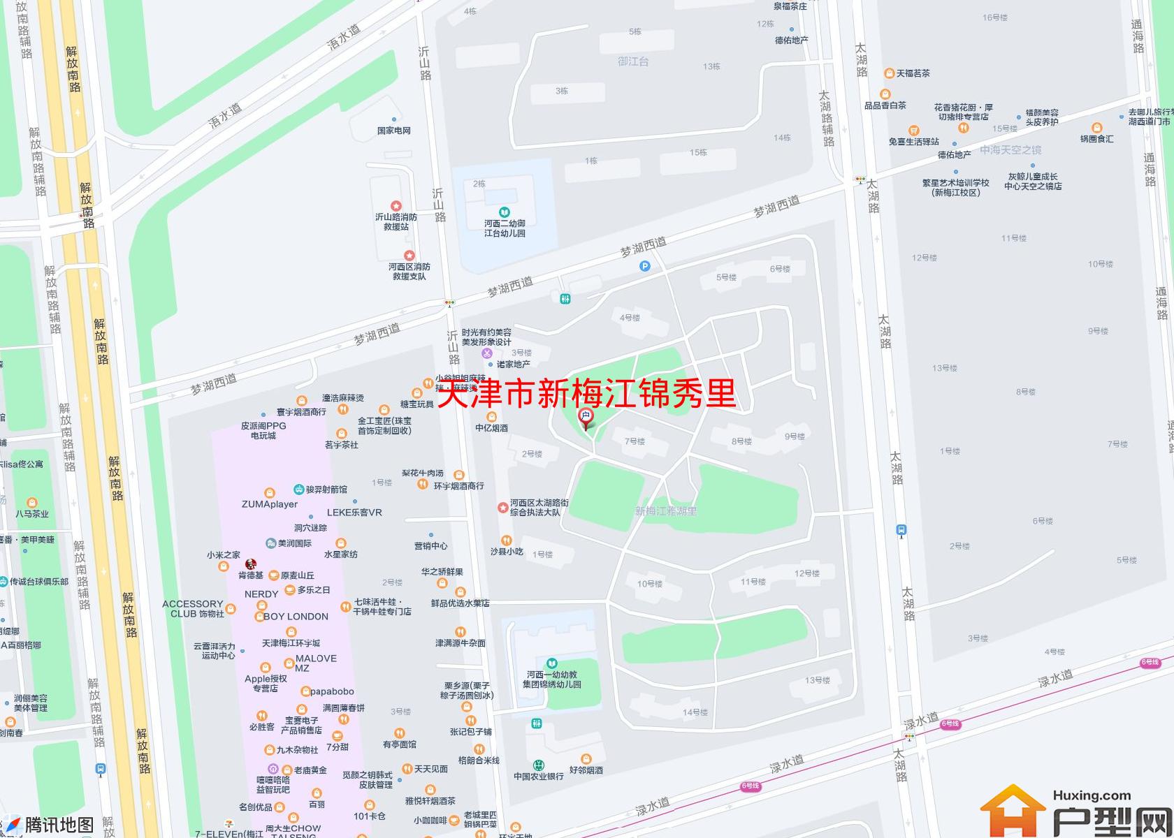 新梅江锦秀里小区 - 户型网