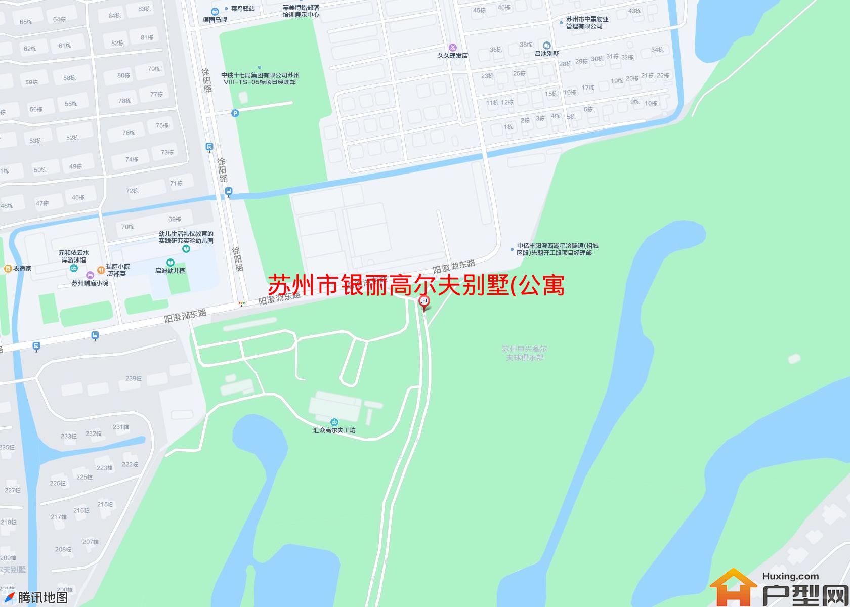 银丽高尔夫别墅(公寓)小区 - 户型网