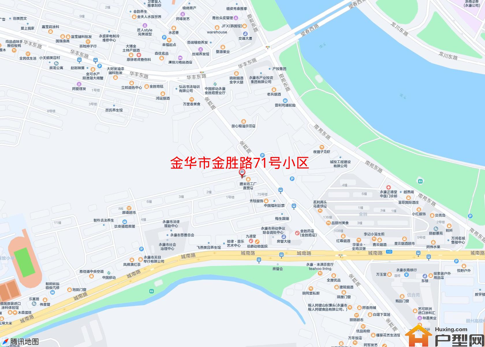 金胜路71号小区小区 - 户型网
