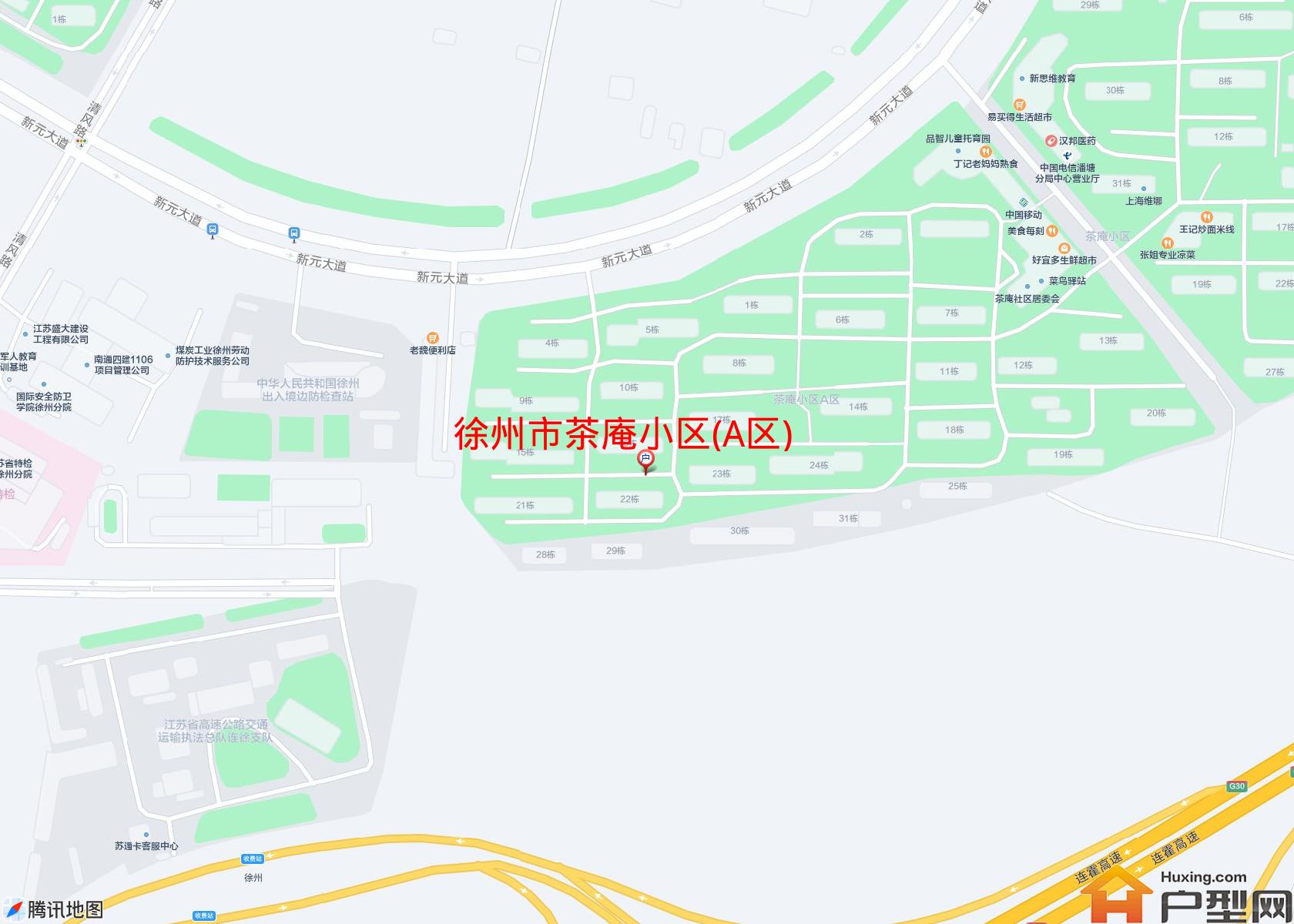 茶庵小区(A区)小区 - 户型网