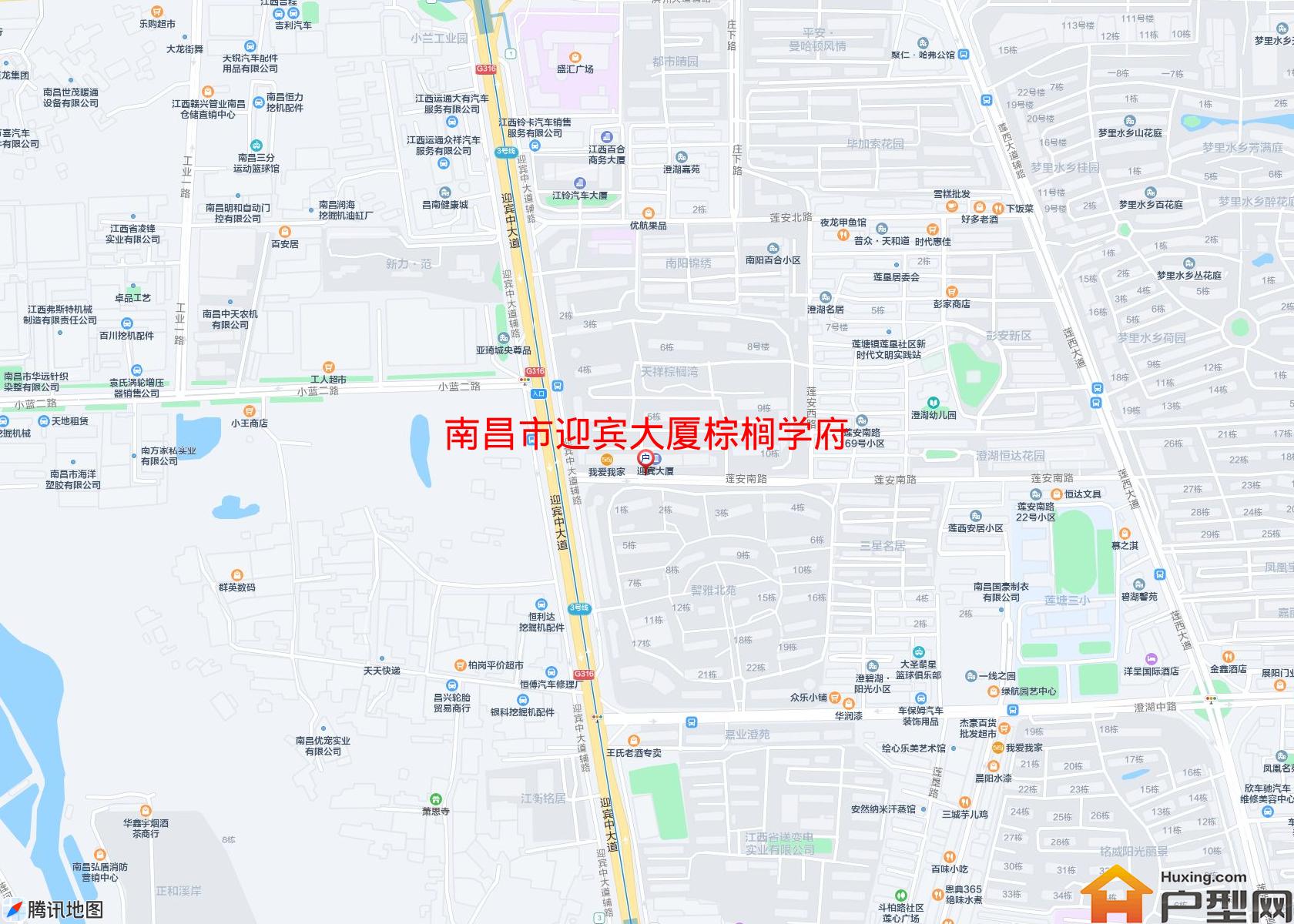 迎宾大厦棕榈学府小区 - 户型网