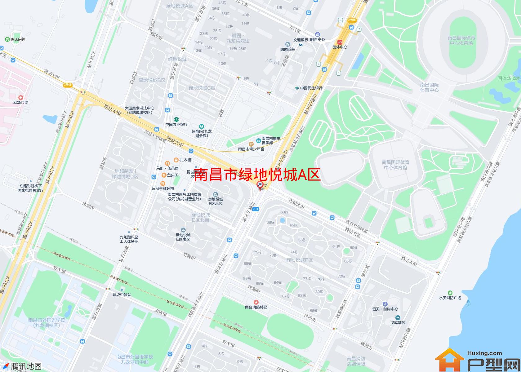 绿地悦城A区小区 - 户型网