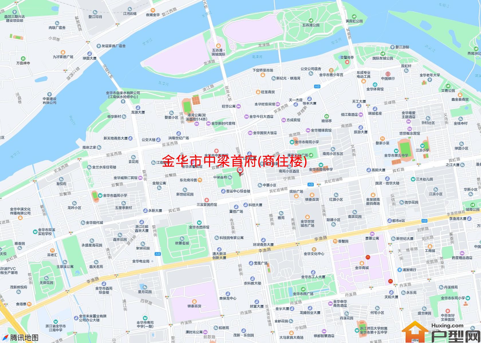 中梁首府(商住楼)小区 - 户型网