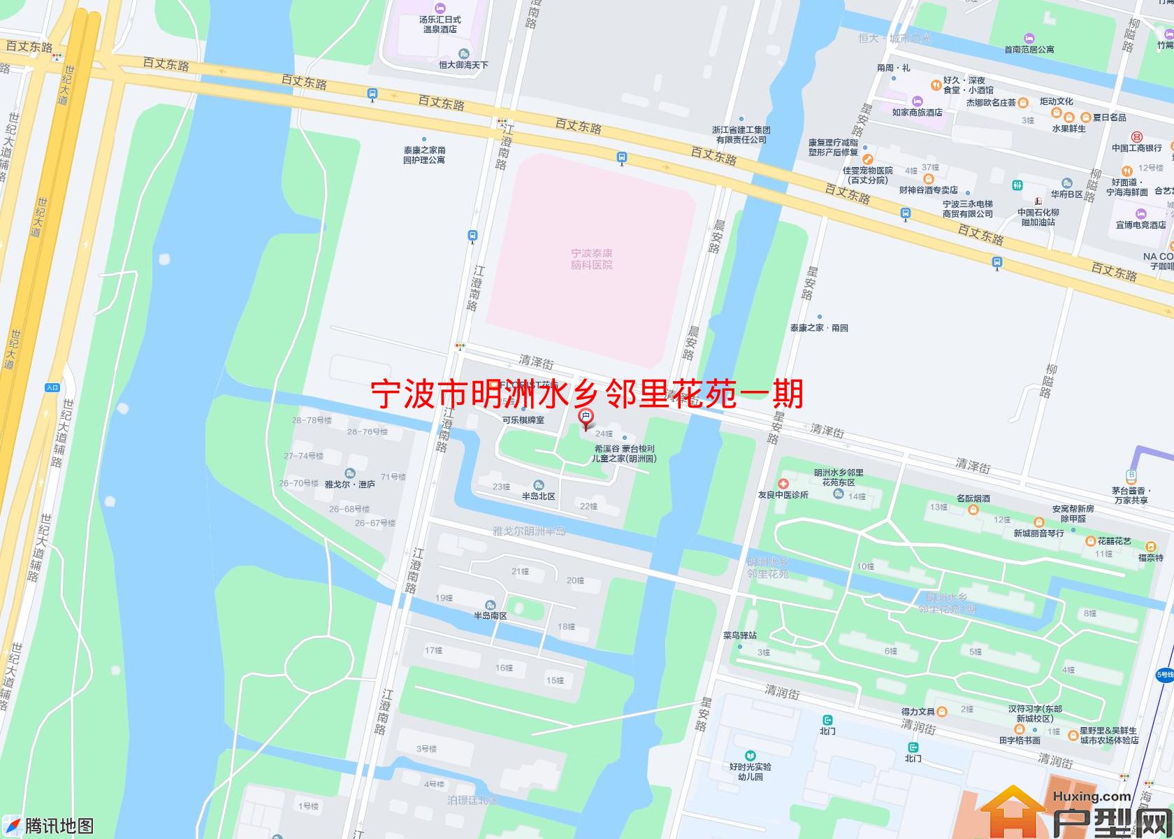 明洲水乡邻里花苑一期小区 - 户型网