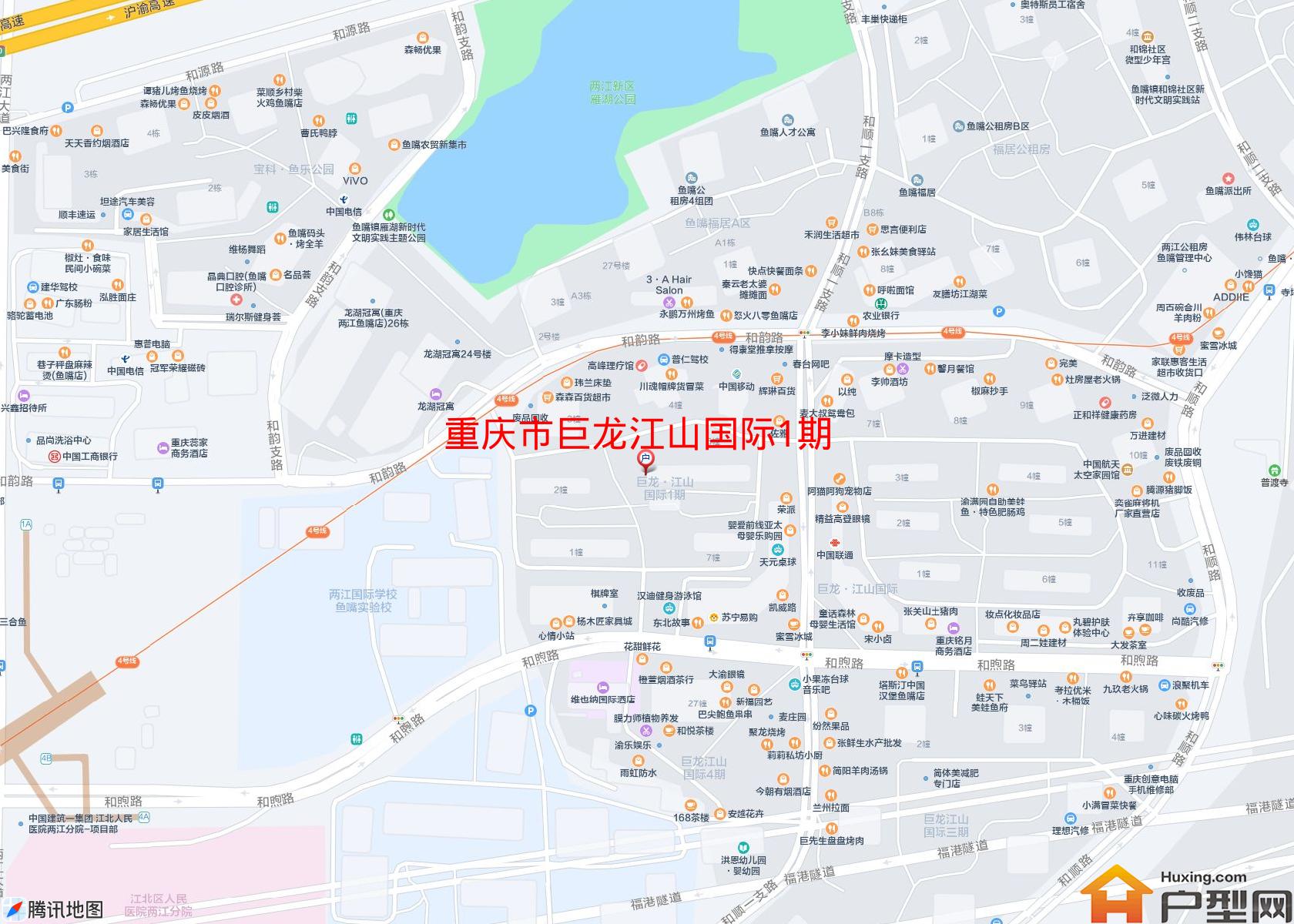 巨龙江山国际1期小区 - 户型网