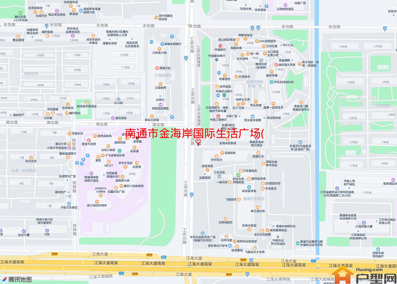 金海岸国际生活广场(商住楼)小区 - 户型网
