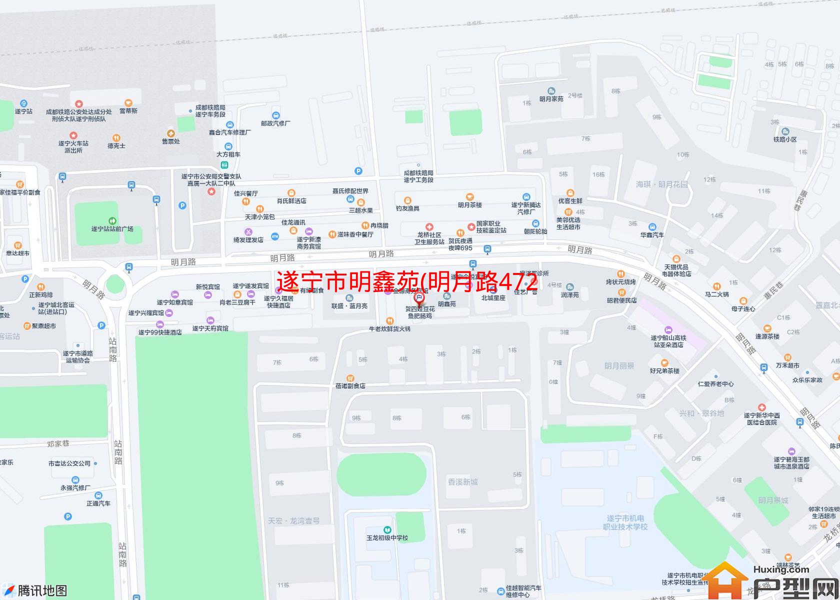 明鑫苑(明月路472号)小区 - 户型网