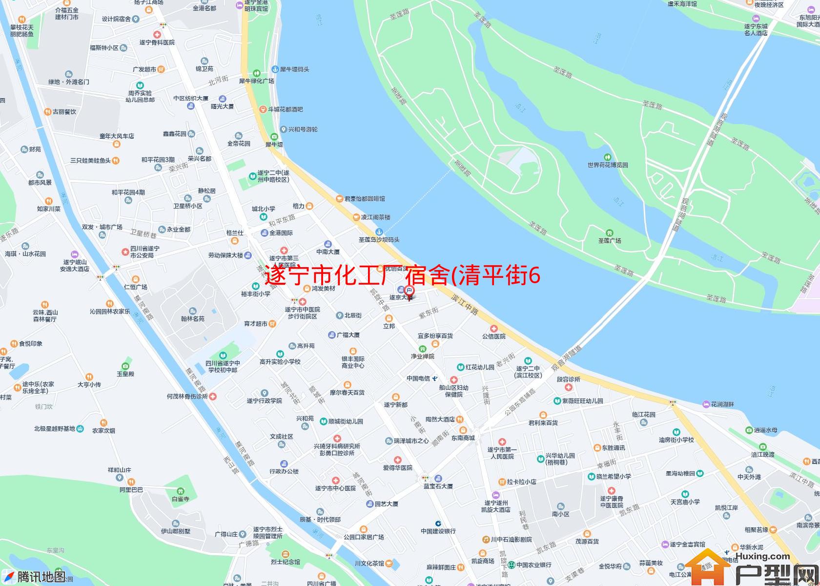 化工厂宿舍(清平街60号)小区 - 户型网