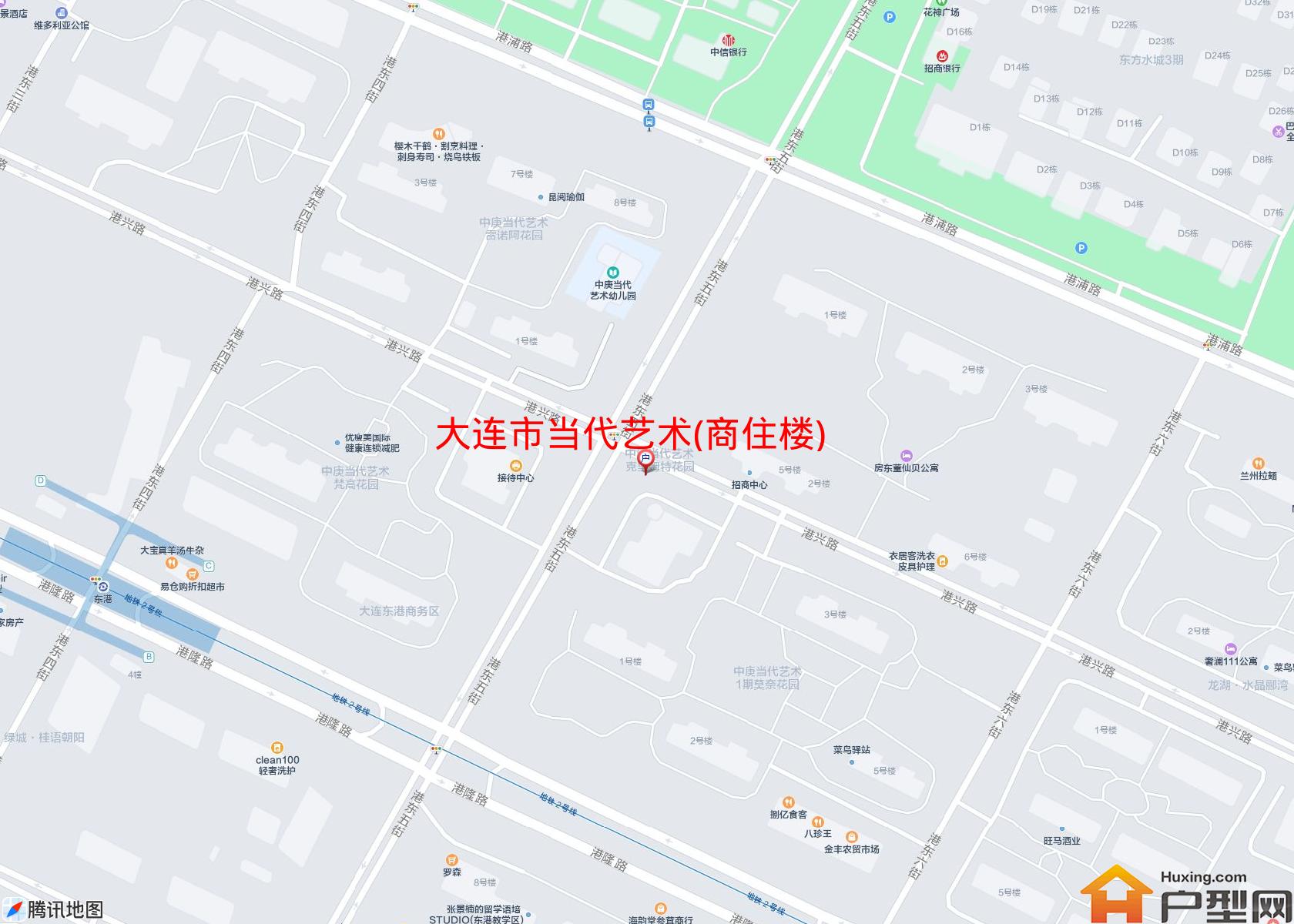 当代艺术(商住楼)小区 - 户型网