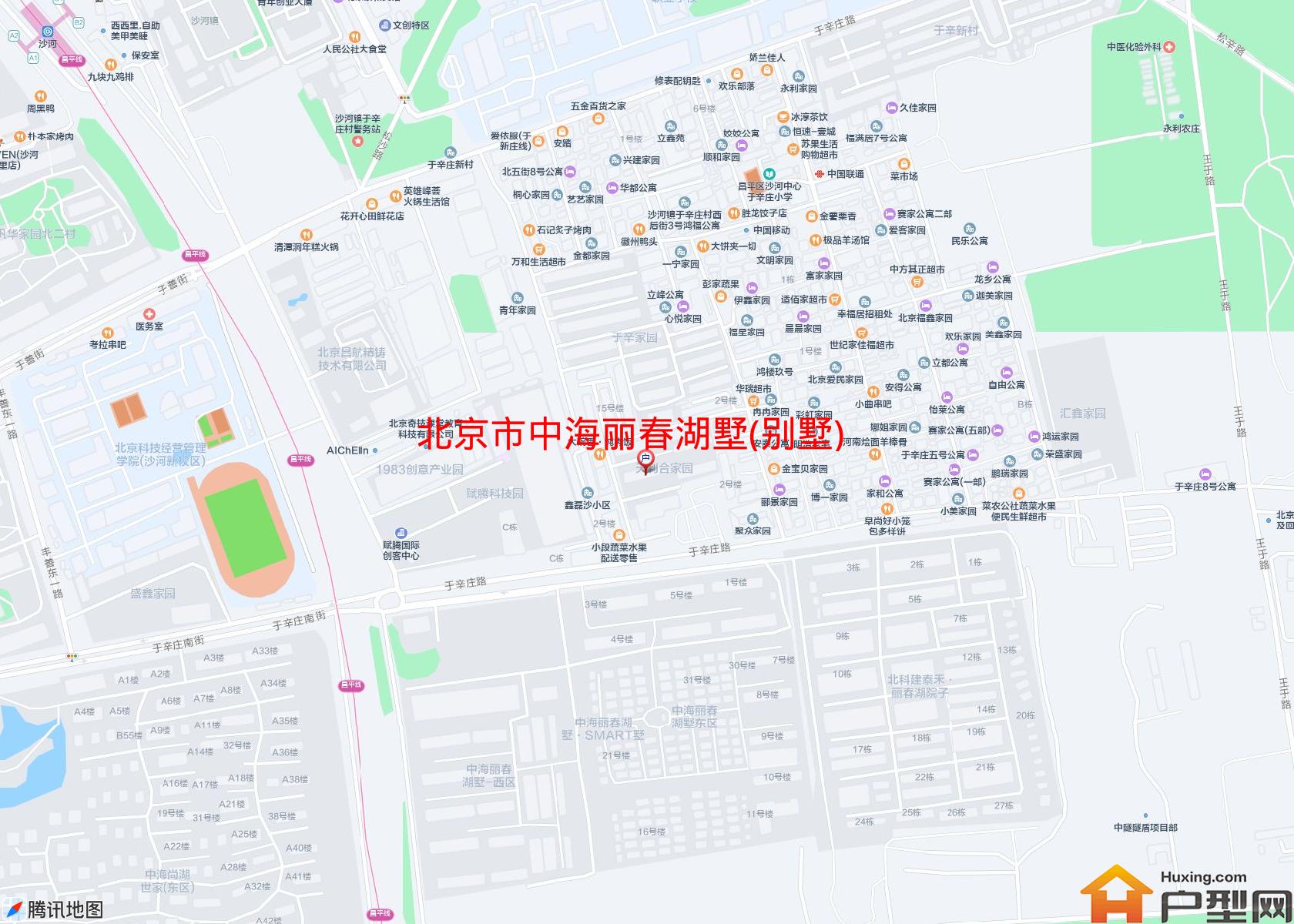 中海丽春湖墅(别墅)小区 - 户型网