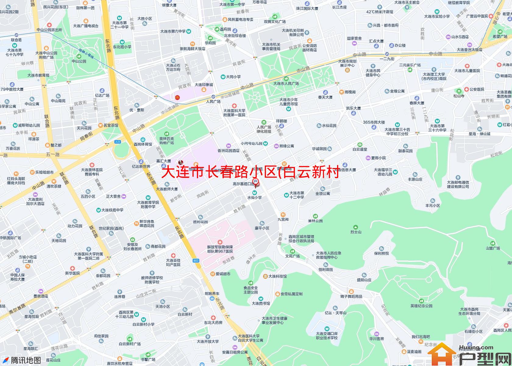 长春路小区(白云新村商圈)小区 - 户型网