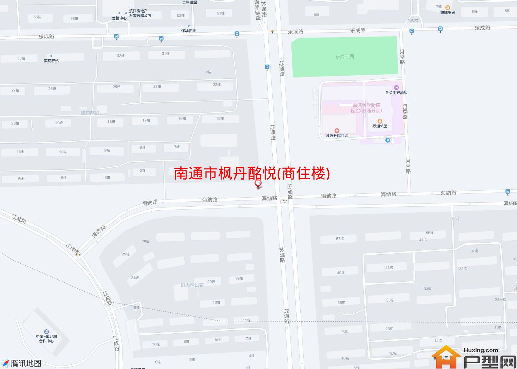 枫丹酩悦(商住楼)小区 - 户型网