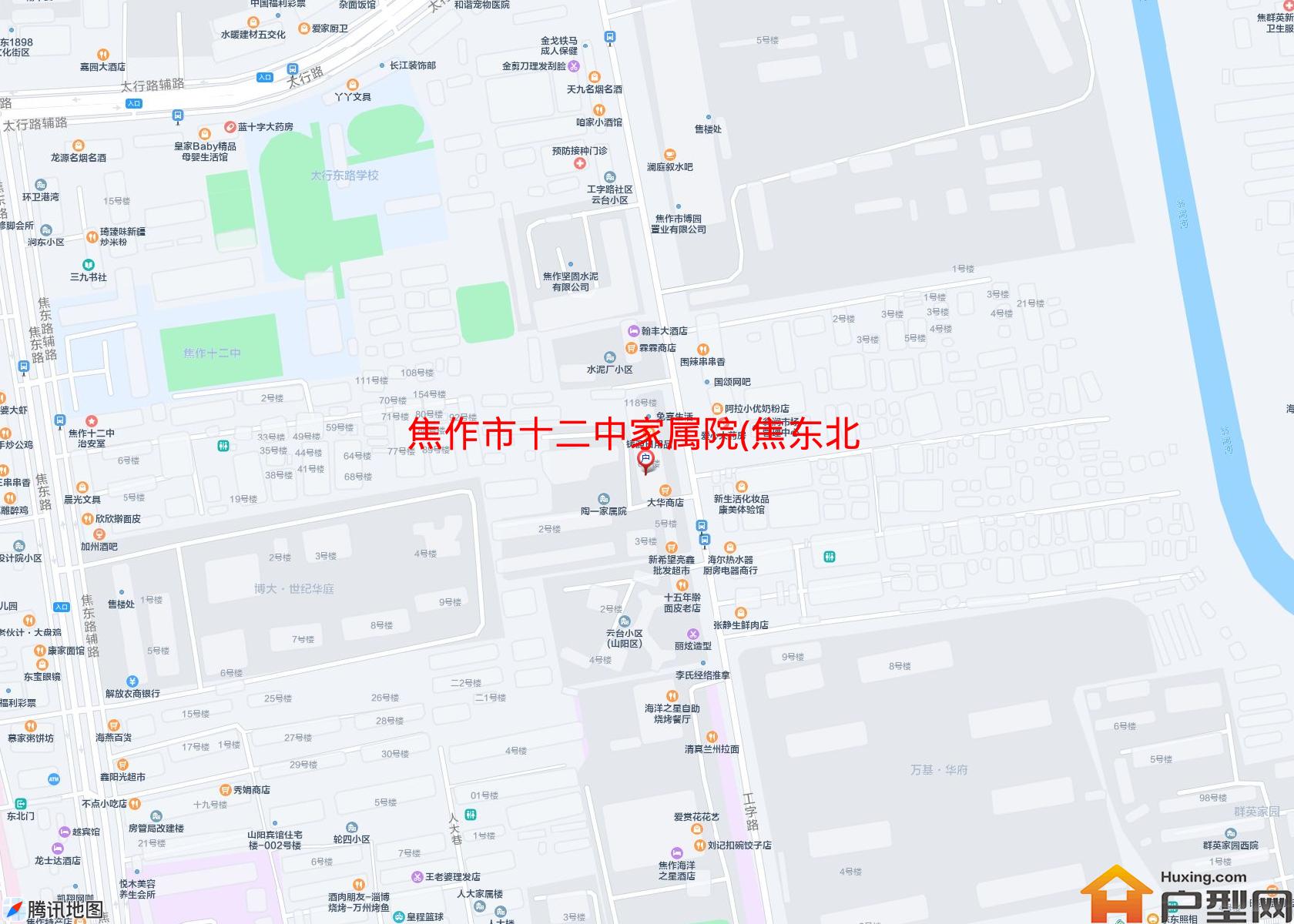 十二中家属院(焦东北路10号)小区 - 户型网