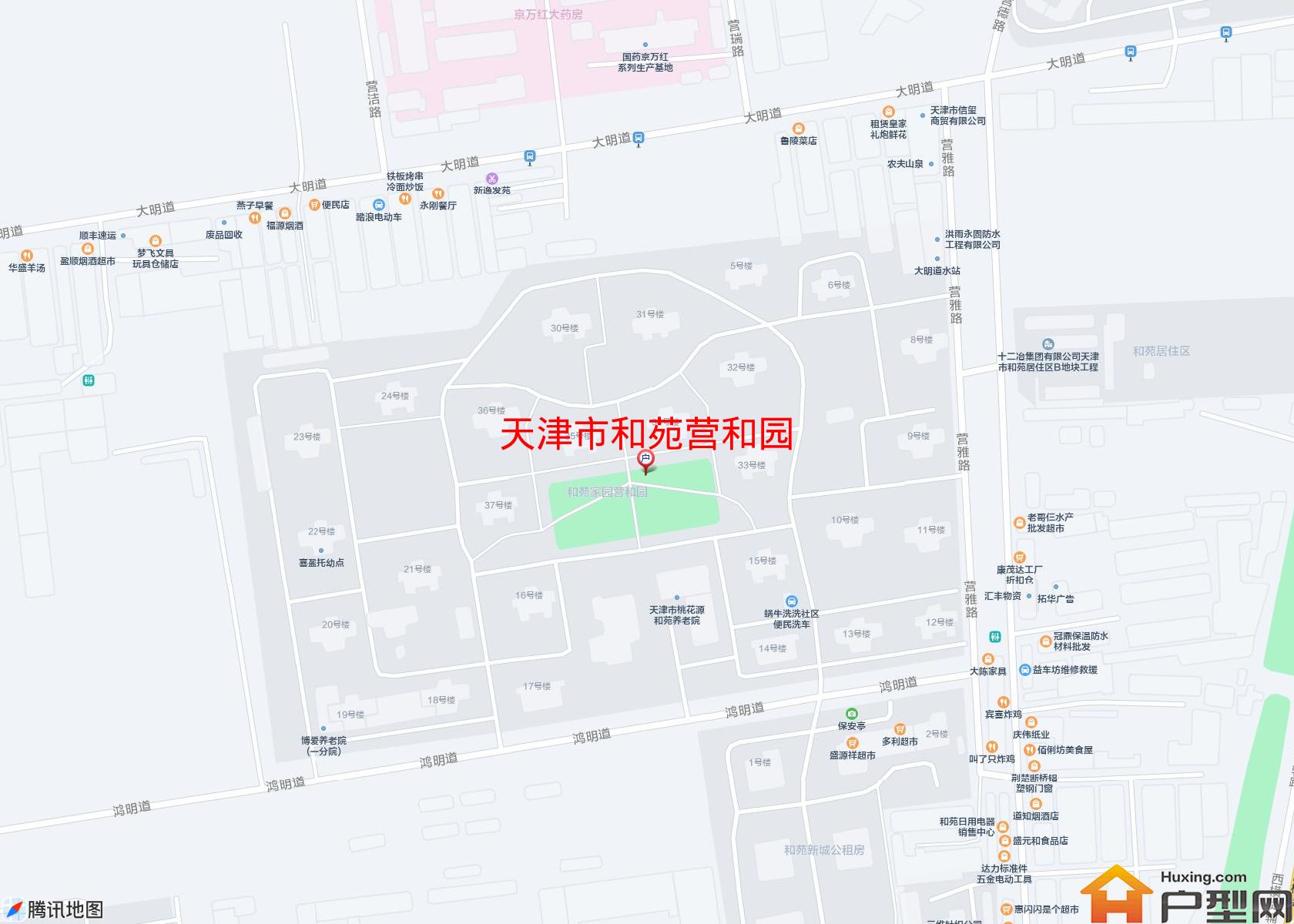 和苑营和园小区 - 户型网