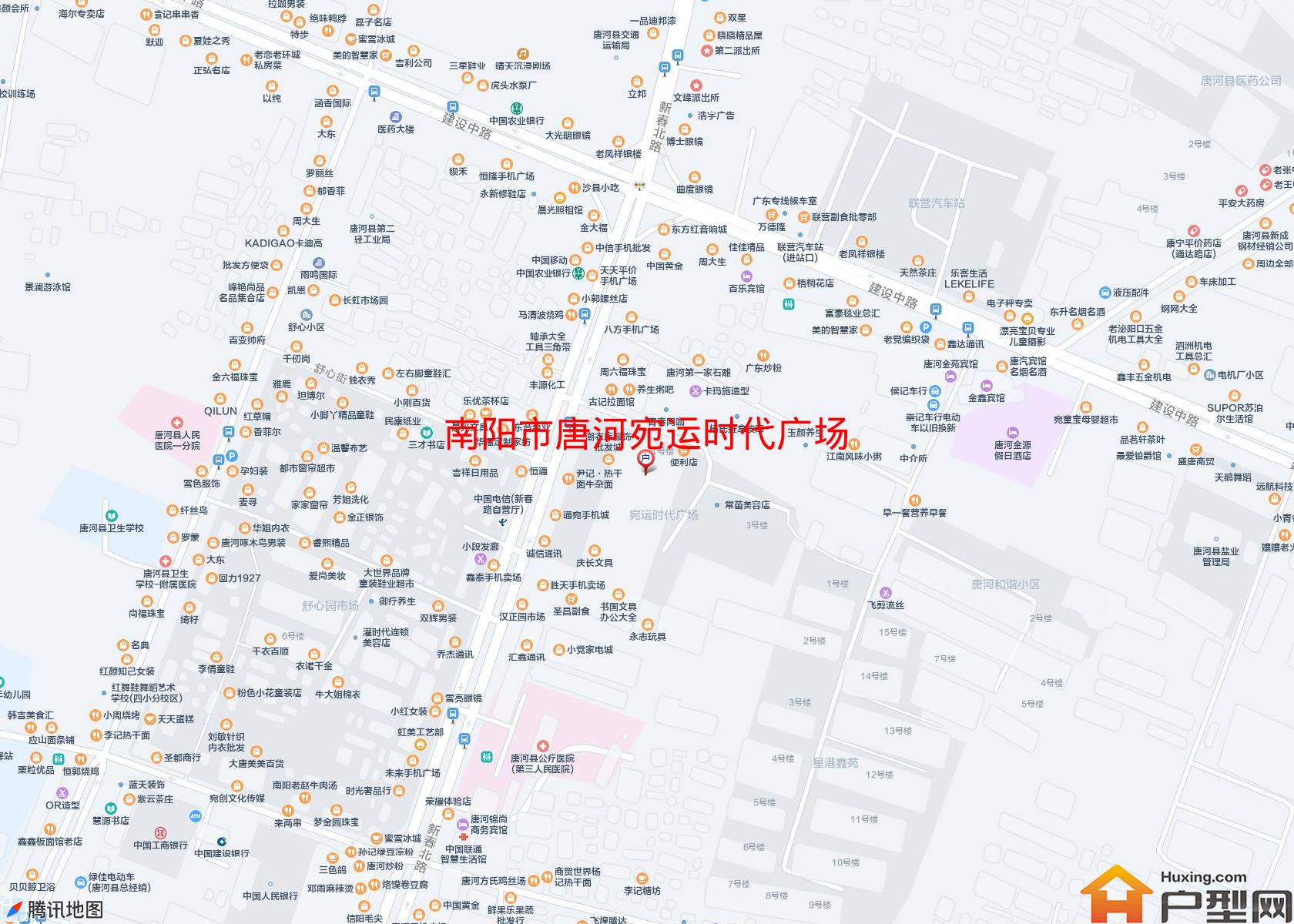 唐河宛运时代广场小区 - 户型网
