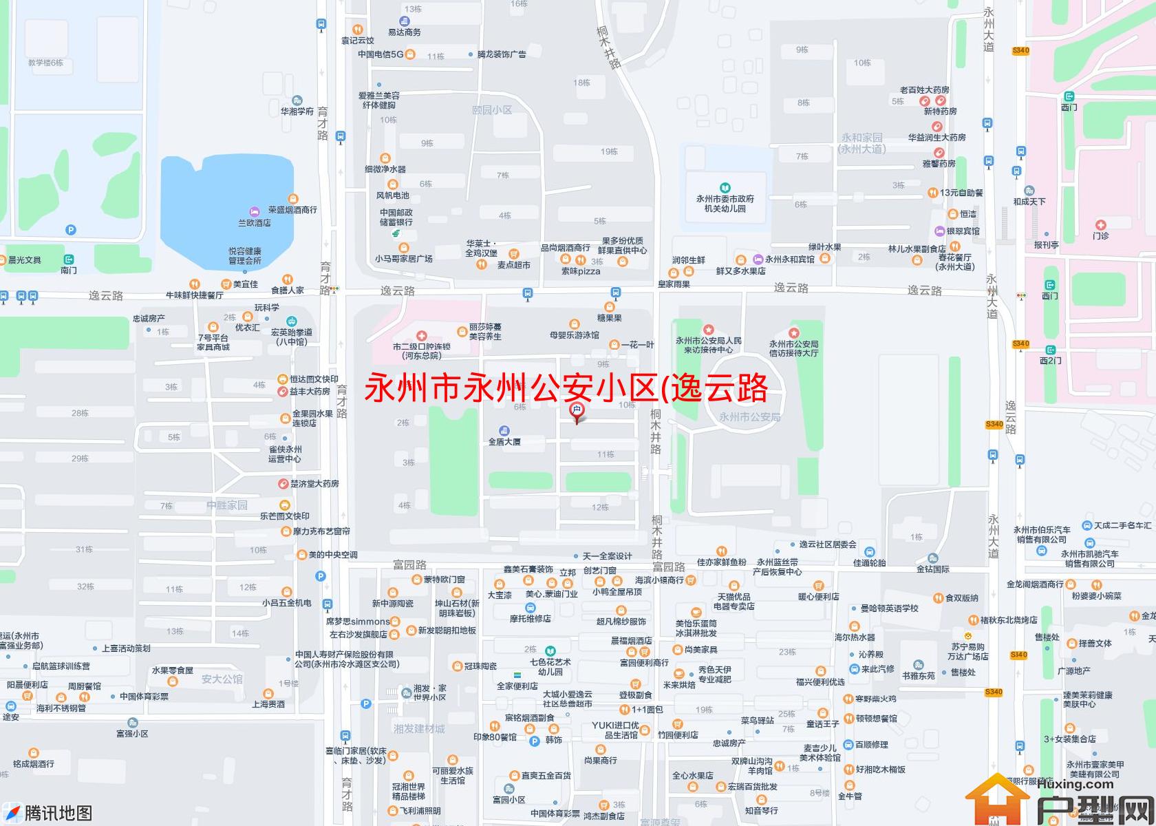 永州公安小区(逸云路)小区 - 户型网