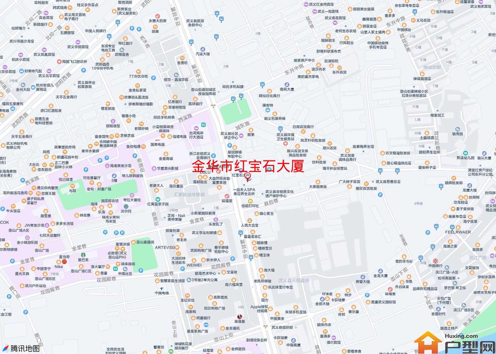 红宝石大厦小区 - 户型网