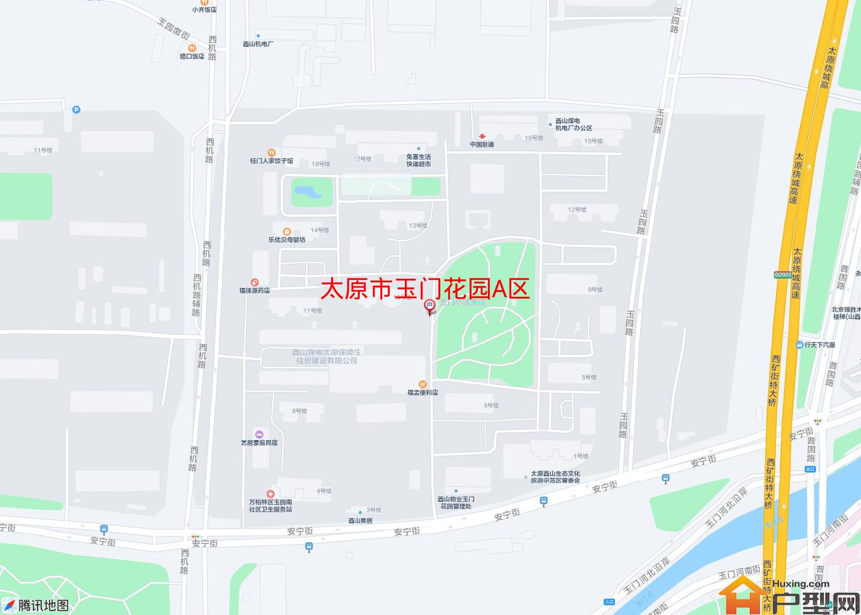 玉门花园A区小区 - 户型网