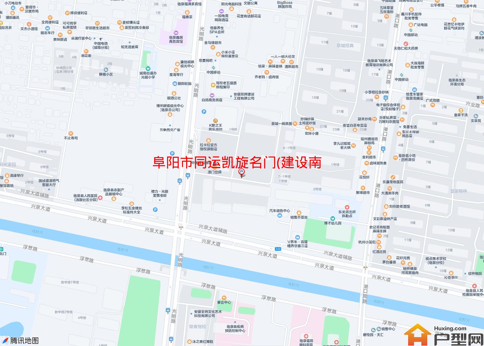 同运凯旋名门(建设南路)小区 - 户型网