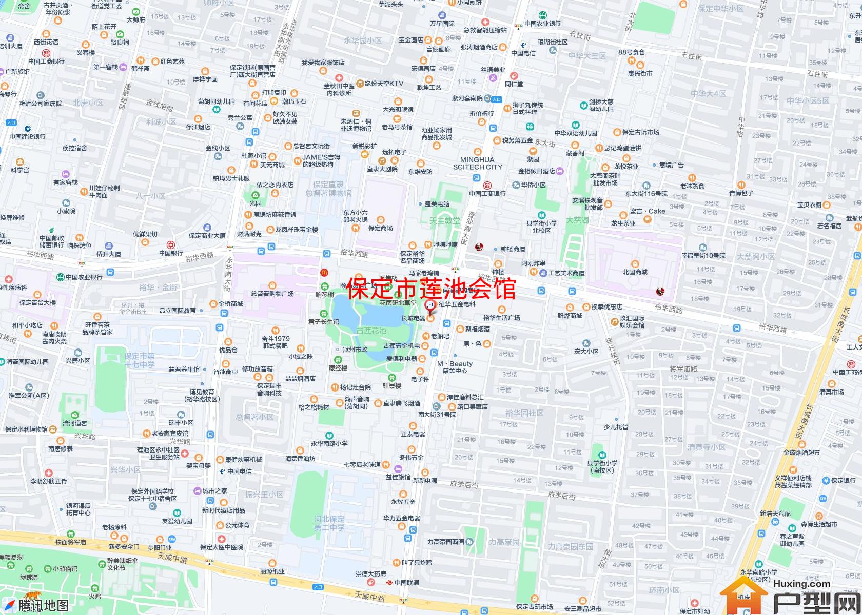莲池会馆小区 - 户型网
