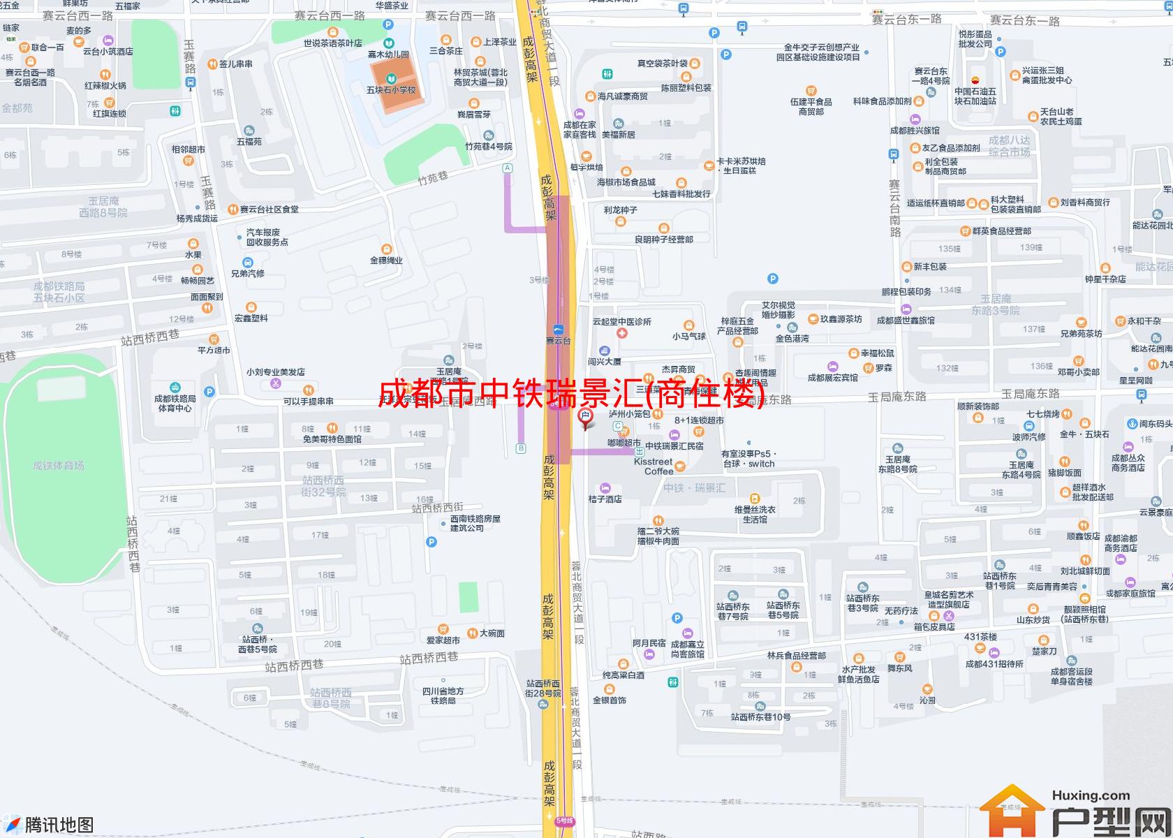 中铁瑞景汇(商住楼)小区 - 户型网