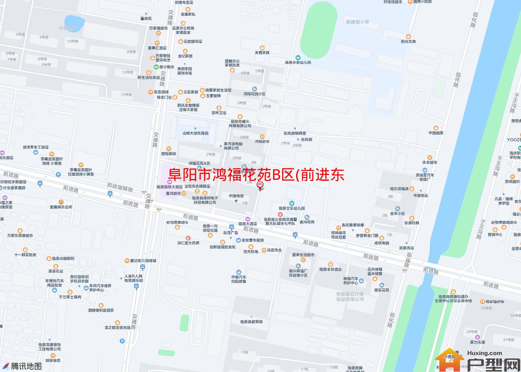 鸿福花苑B区(前进东路215号)小区 - 户型网