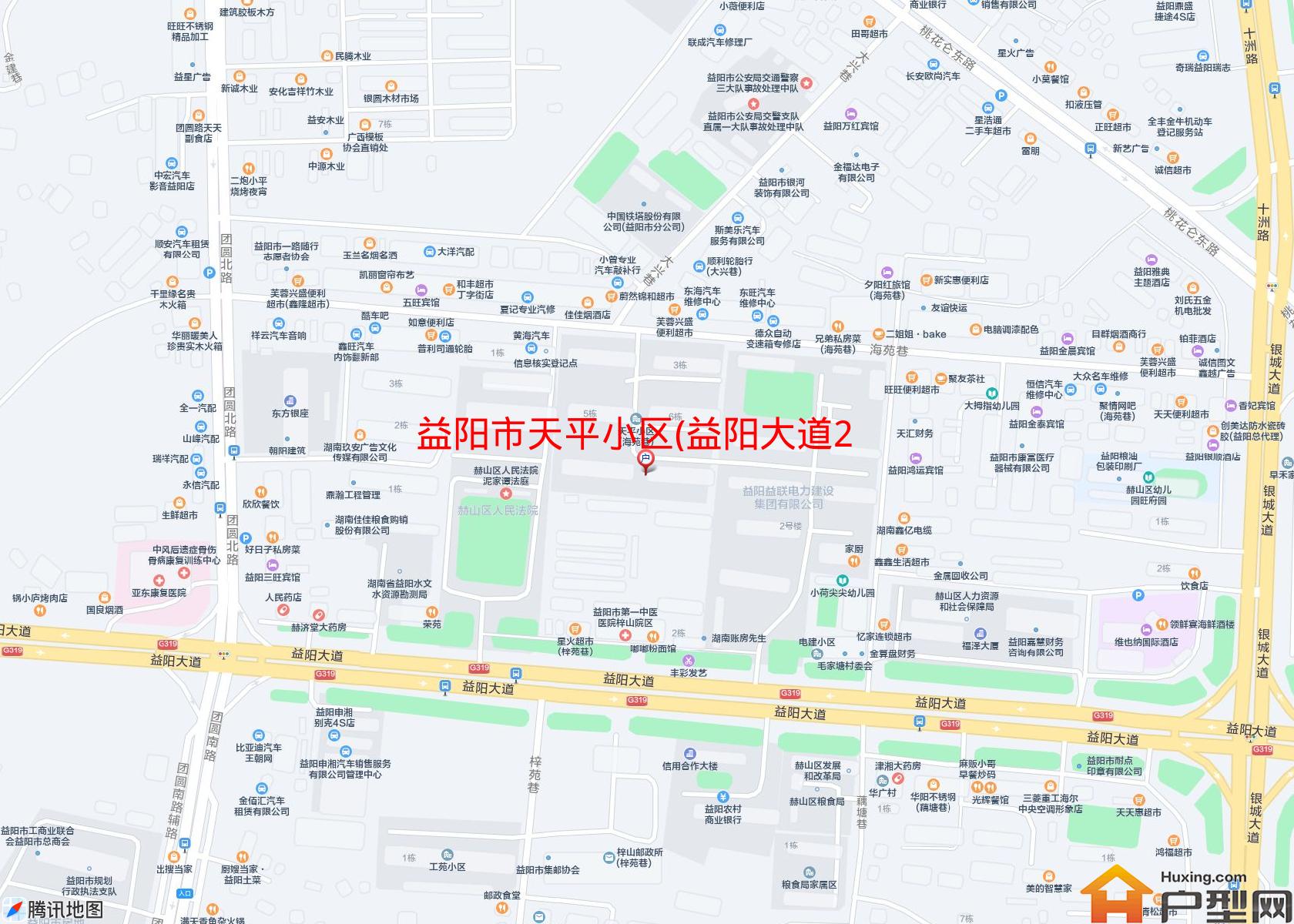 天平小区(益阳大道252号)小区 - 户型网