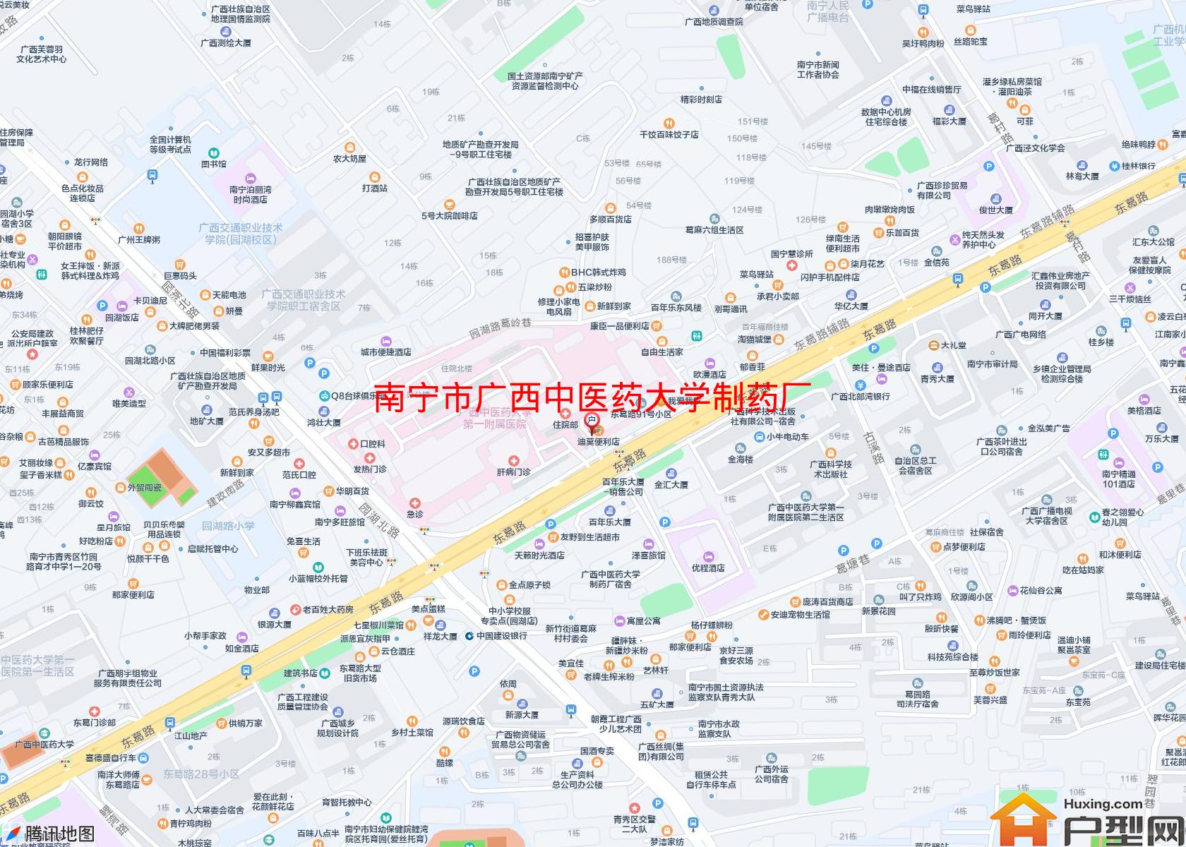 广西中医药大学制药厂宿舍小区 - 户型网
