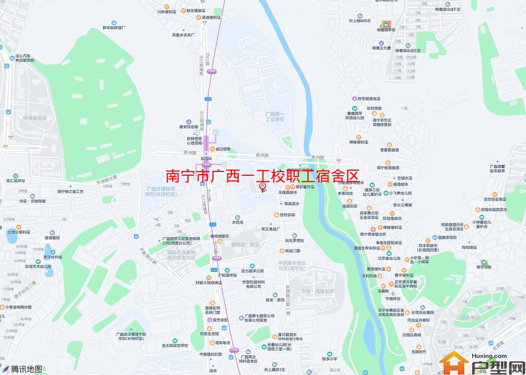 广西一工校职工宿舍区小区 - 户型网