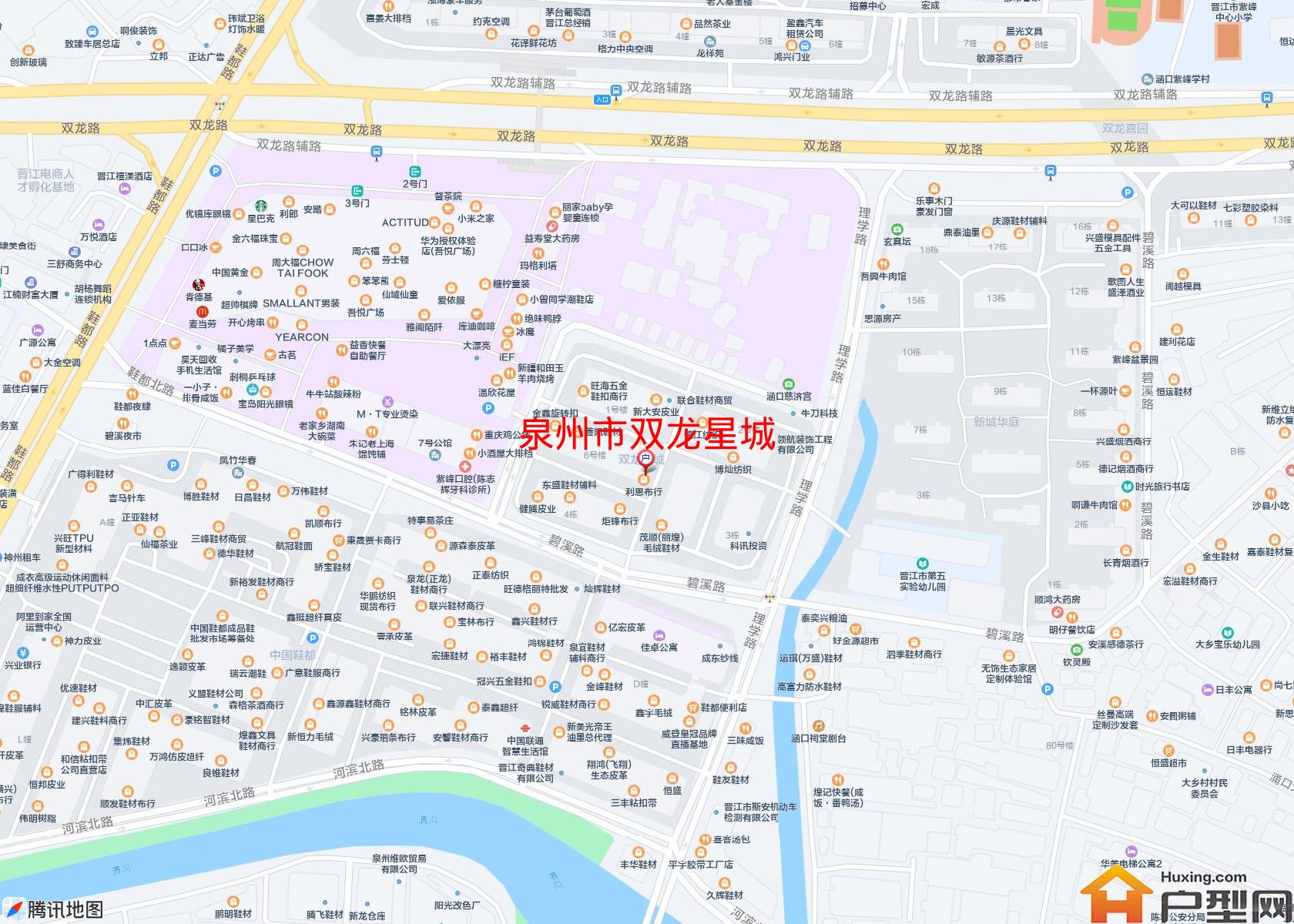 双龙星城小区 - 户型网