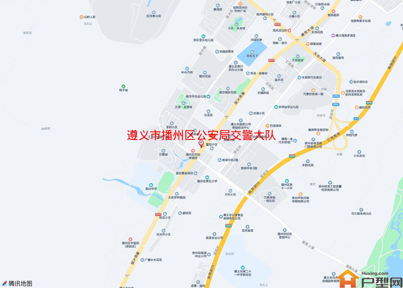 播州区公安局交警大队家属区小区 - 户型网