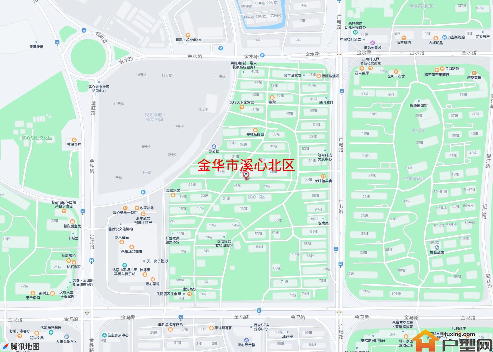 溪心北区小区 - 户型网