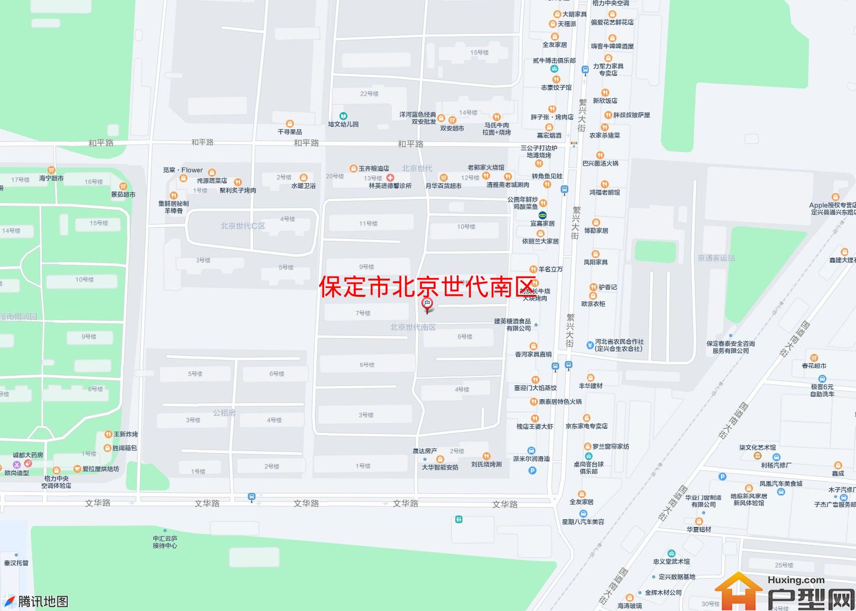北京世代南区小区 - 户型网