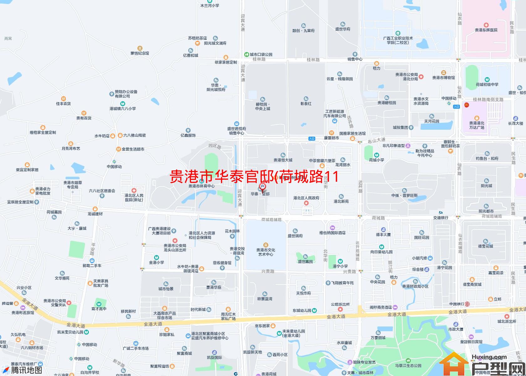 华泰官邸(荷城路1132号)小区 - 户型网
