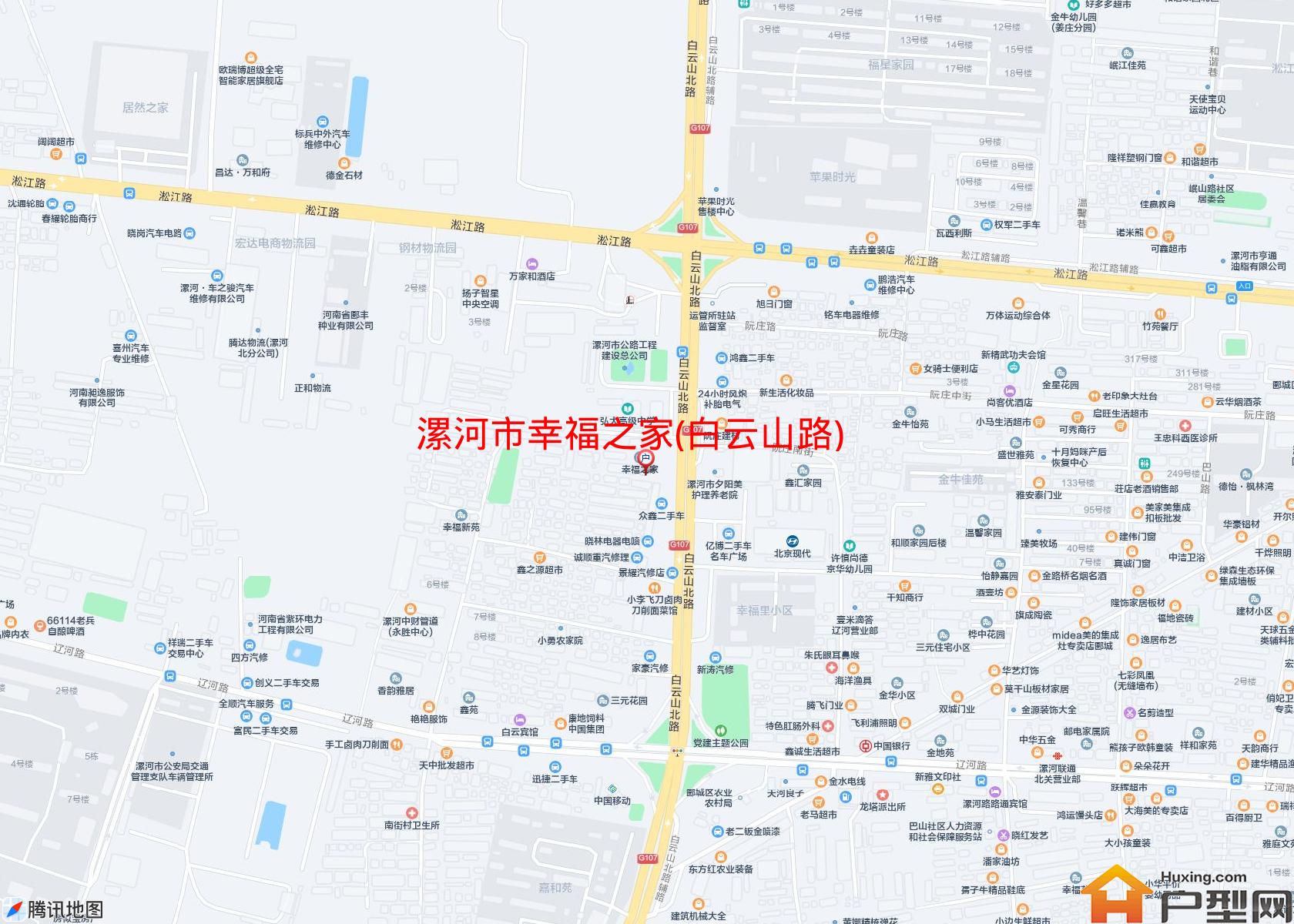幸福之家(白云山路)小区 - 户型网