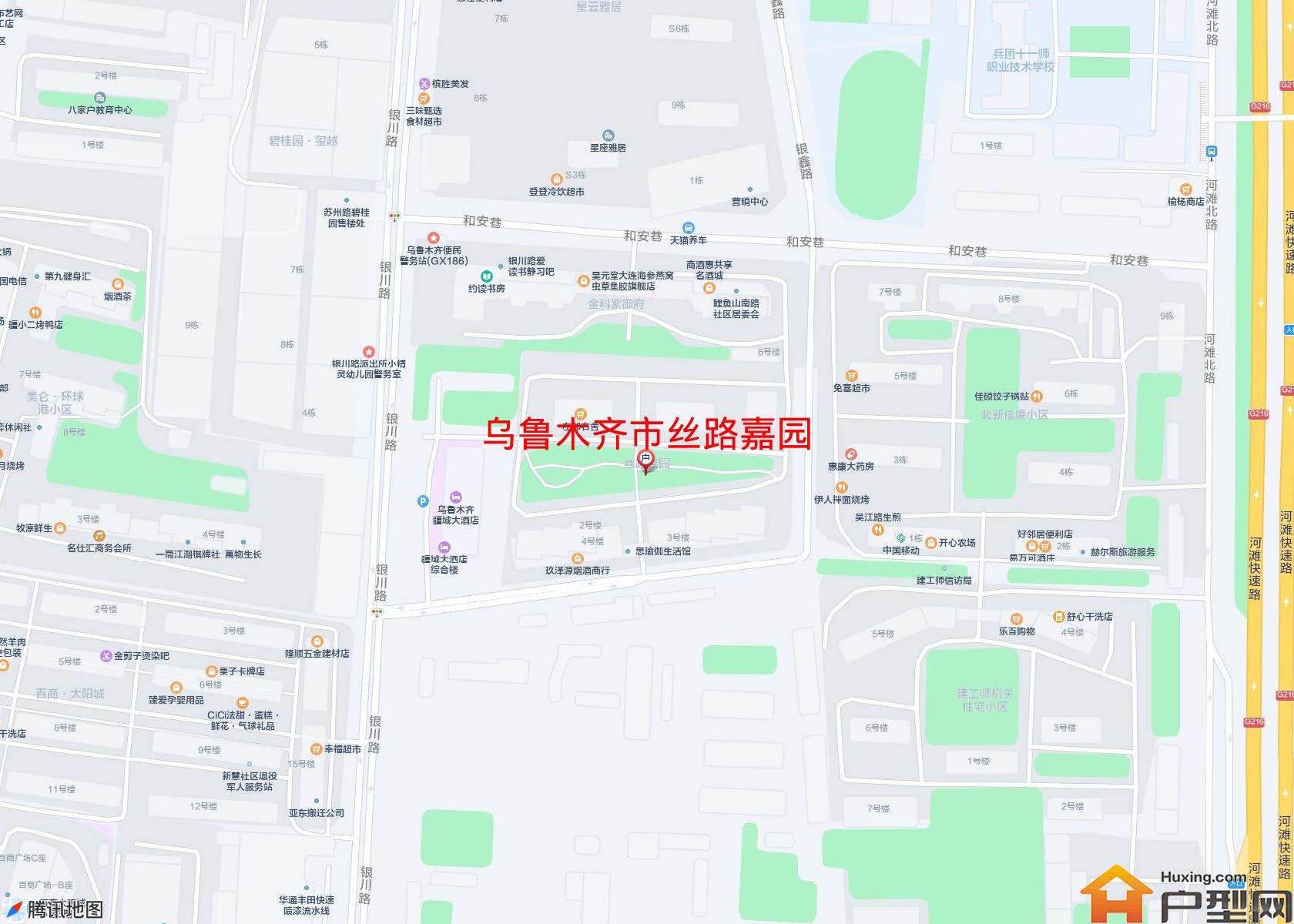 丝路嘉园小区 - 户型网