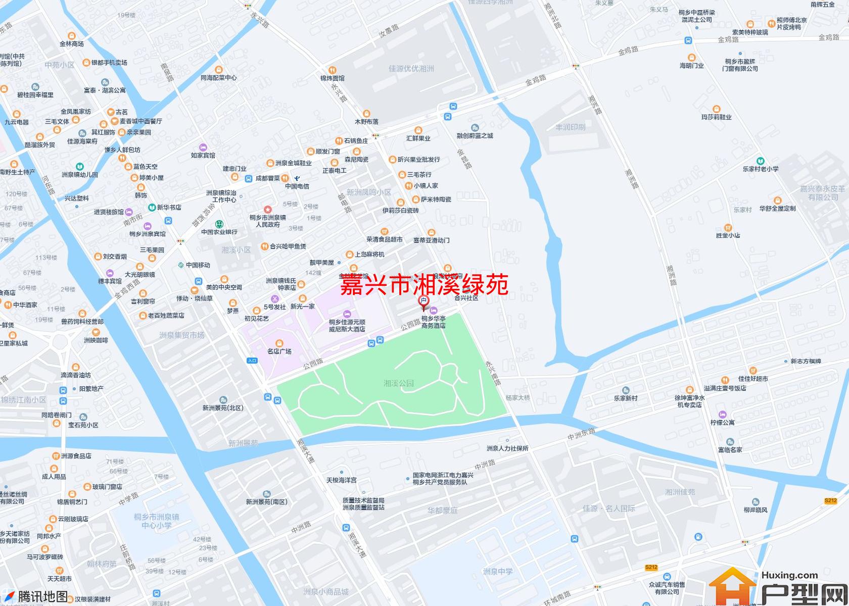 湘溪绿苑小区 - 户型网