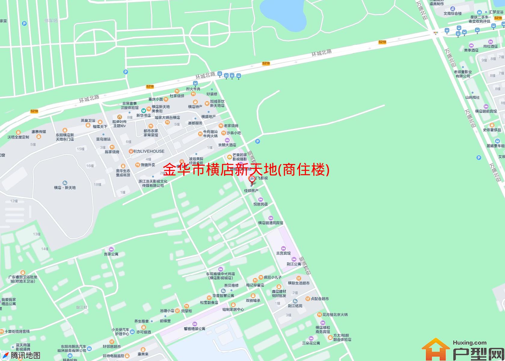横店新天地(商住楼)小区 - 户型网
