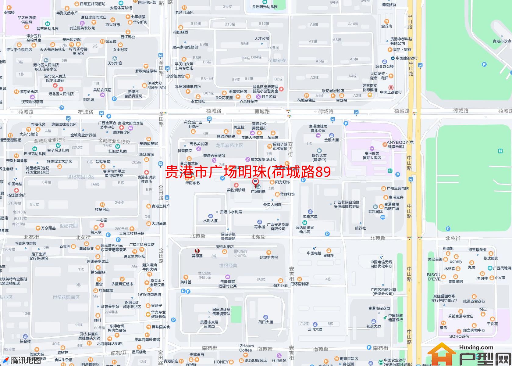 广场明珠(荷城路898号)小区 - 户型网