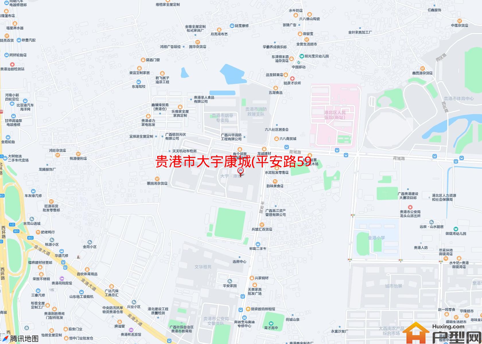大宇康城(平安路599号)小区 - 户型网