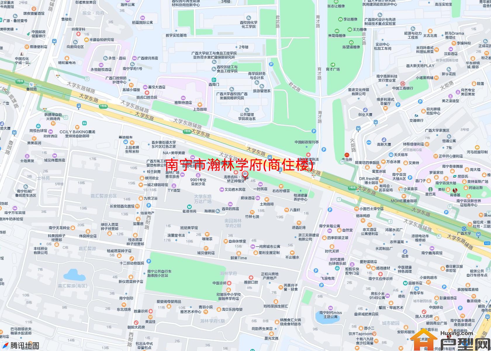 瀚林学府(商住楼)小区 - 户型网
