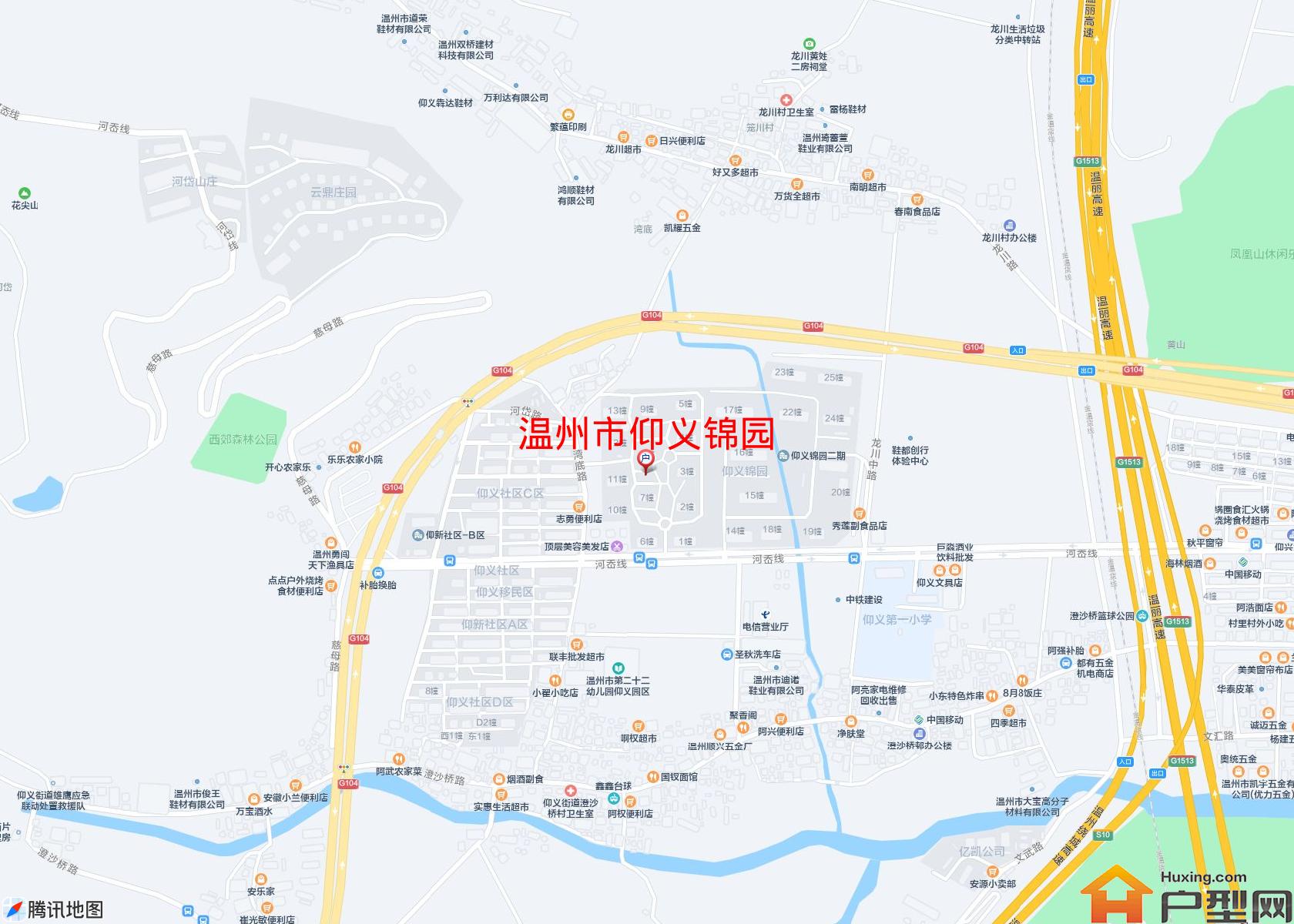 仰义锦园小区 - 户型网