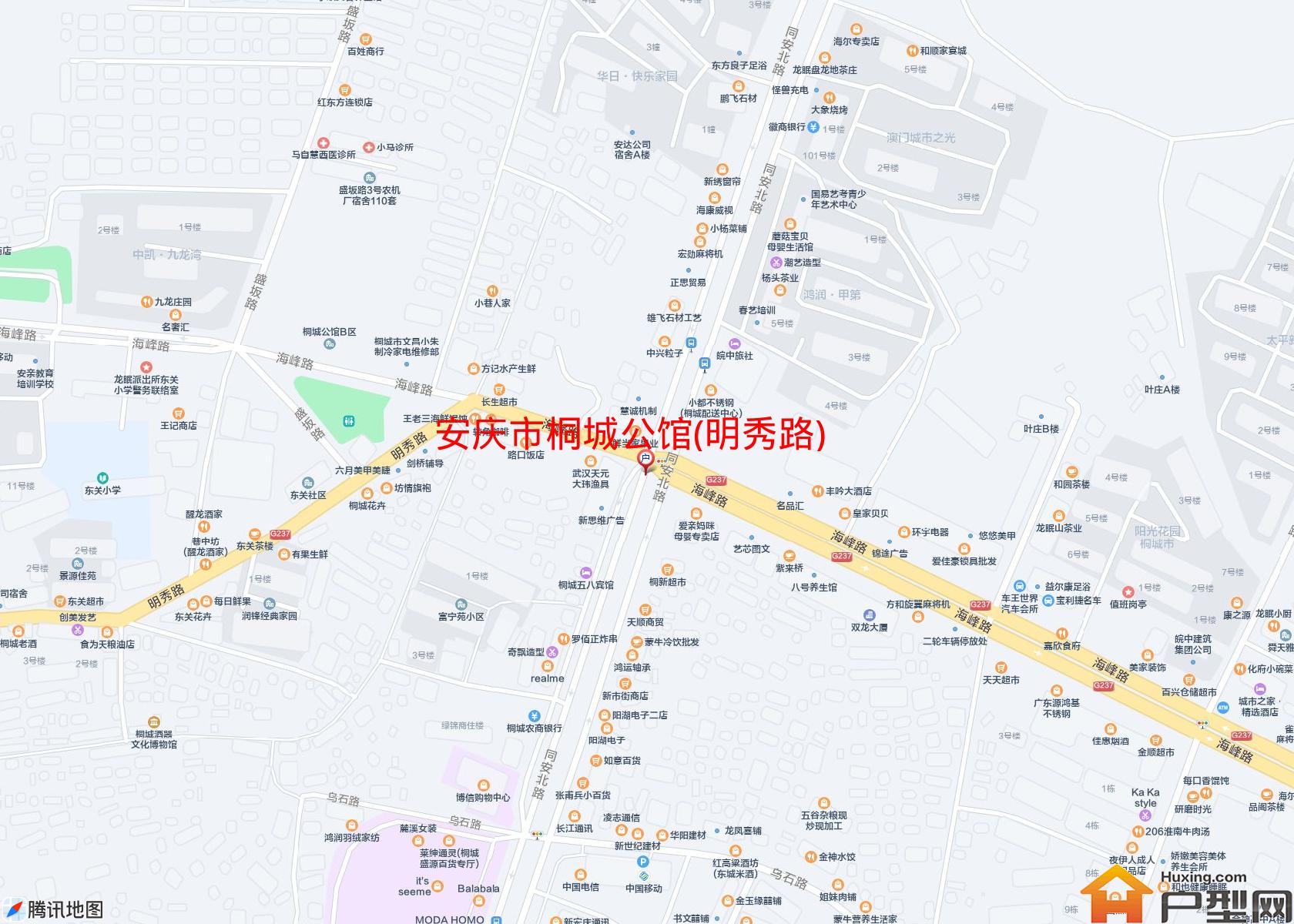 桐城公馆(明秀路)小区 - 户型网