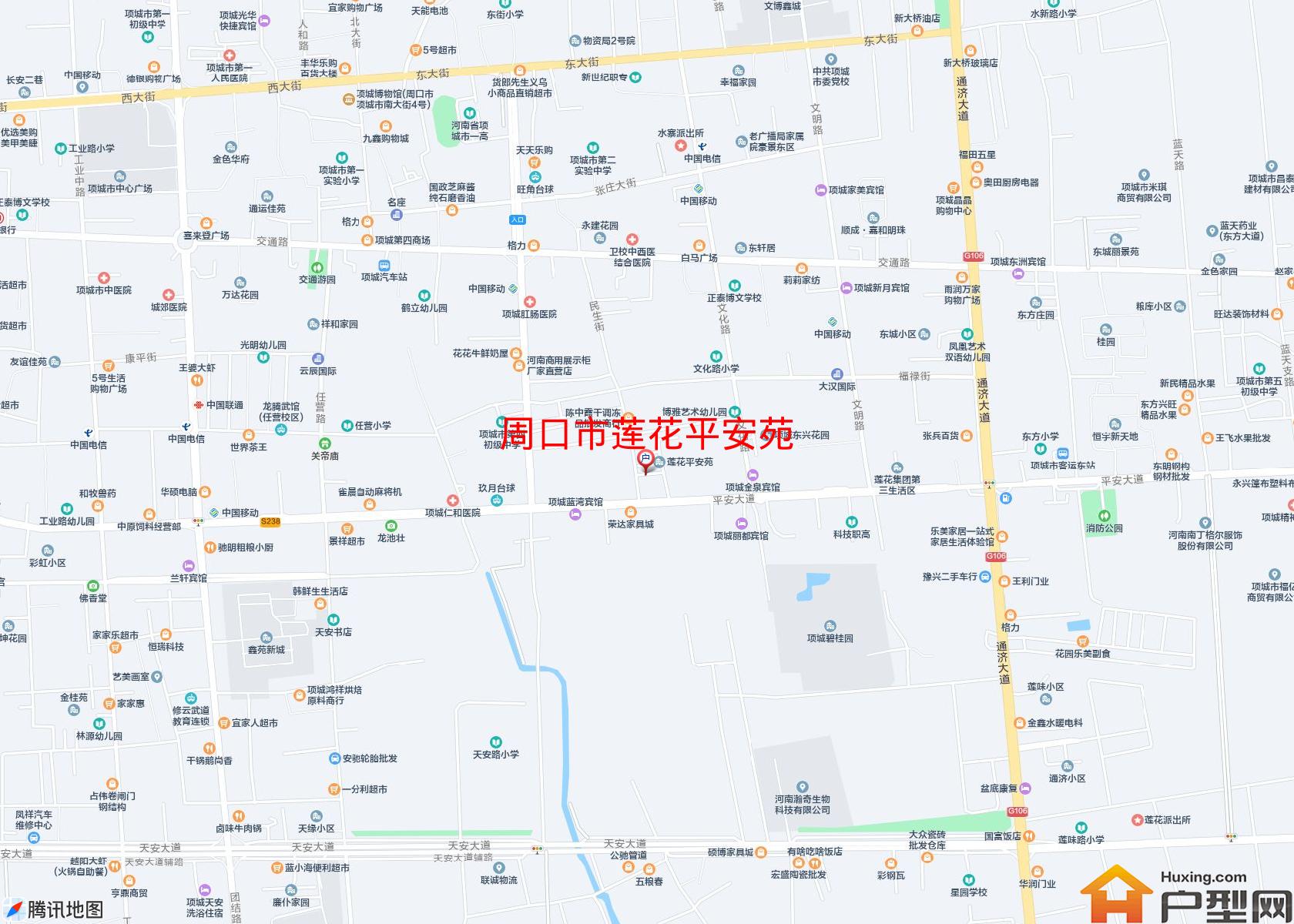 莲花平安苑小区 - 户型网