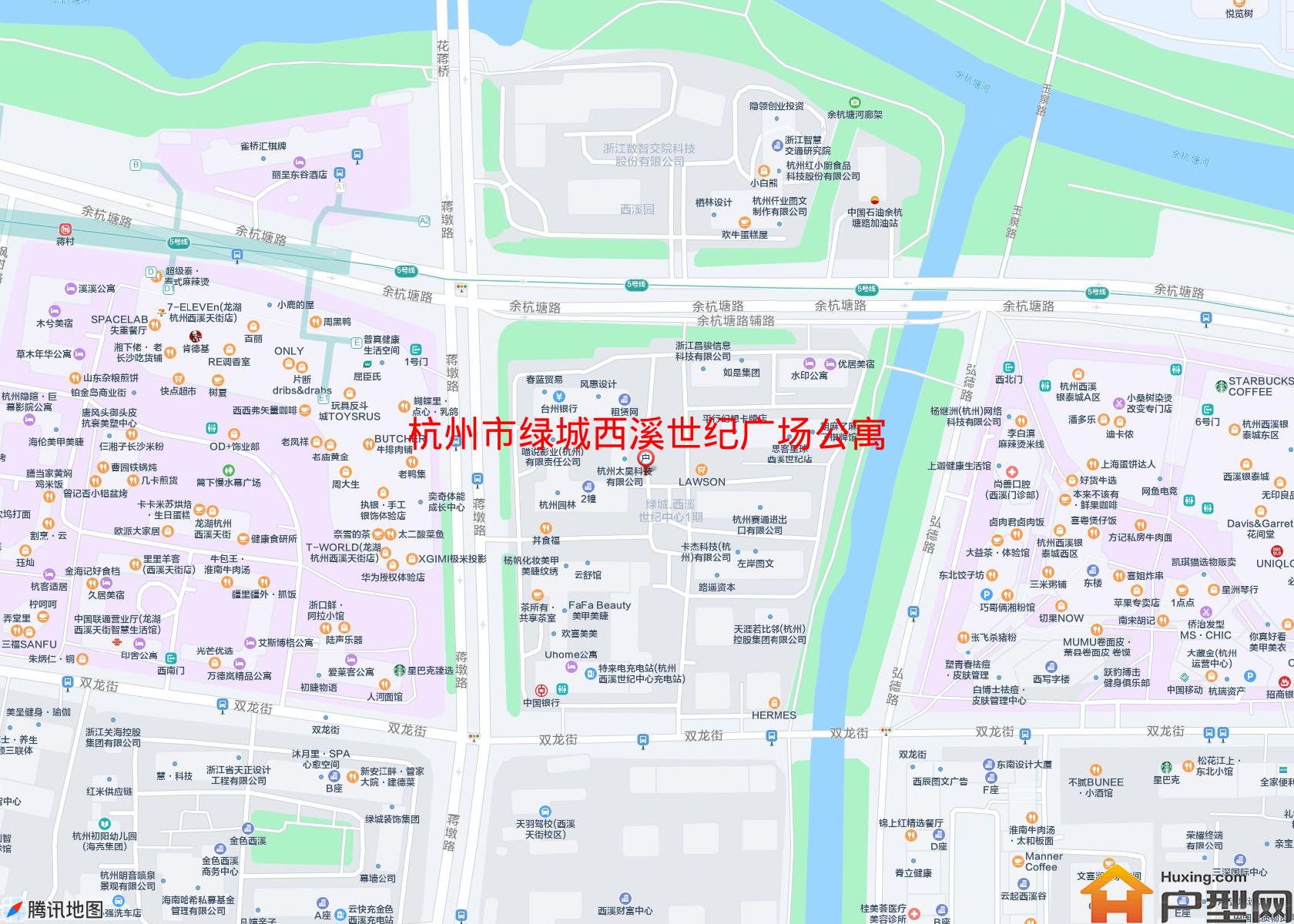 绿城西溪世纪广场公寓小区 - 户型网